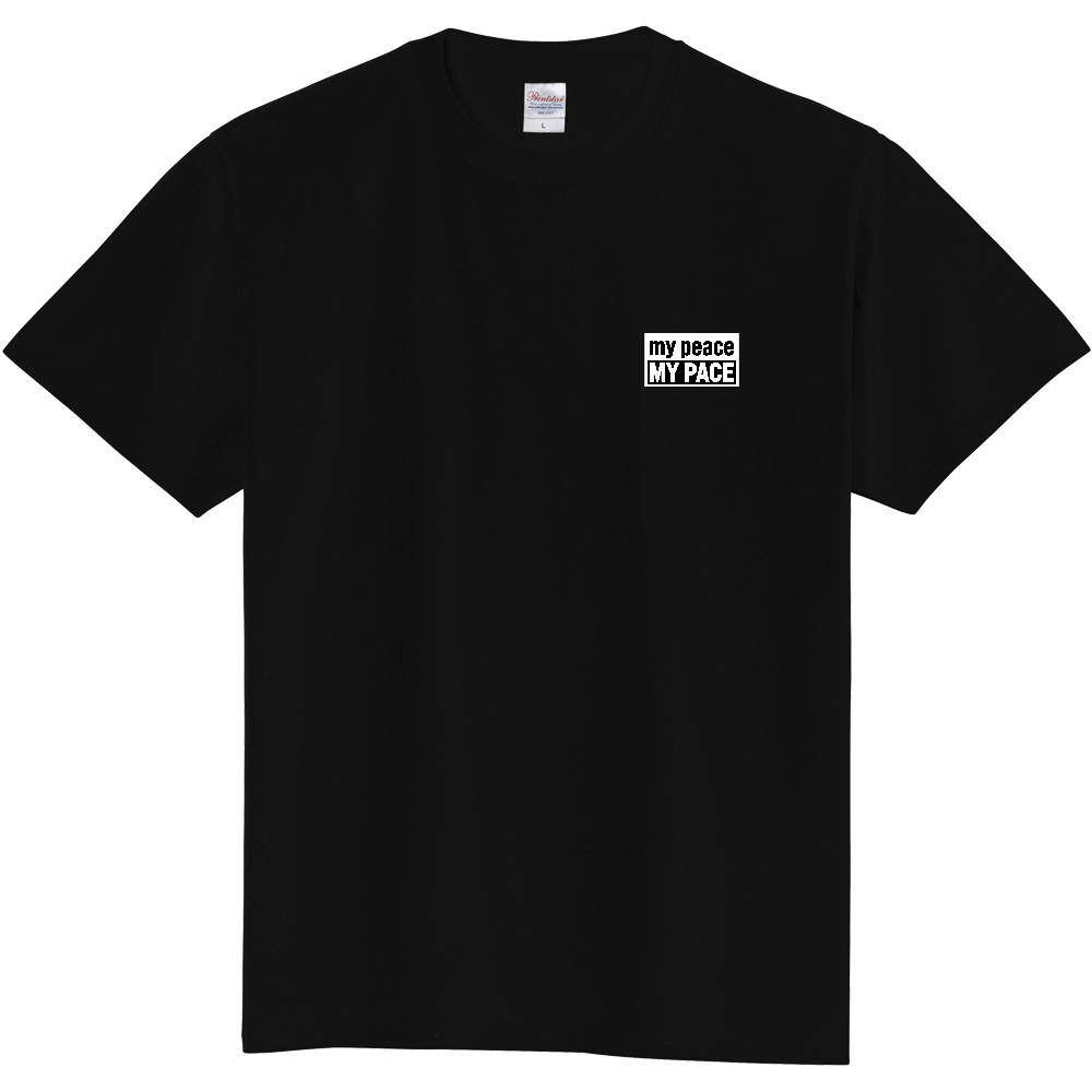 KEEP YOUR PACE T-shirt（BLACK）