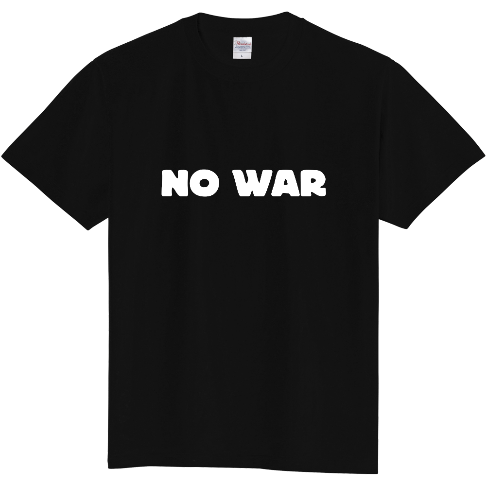 NO WAR Tシャツ