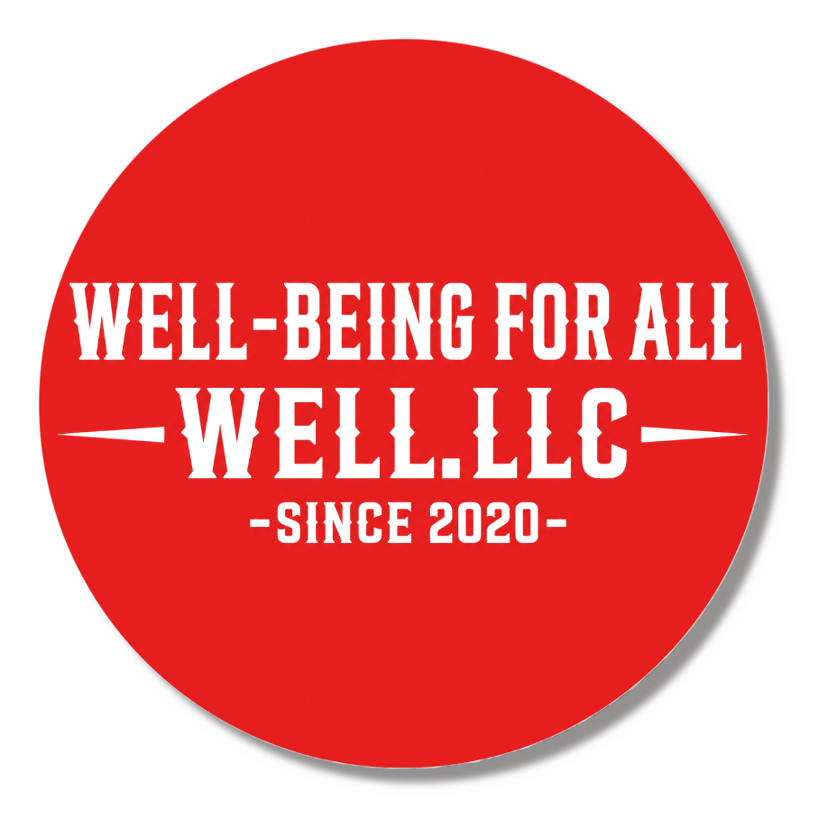 WELL-BEING FOR ALL缶バッジ56Φ