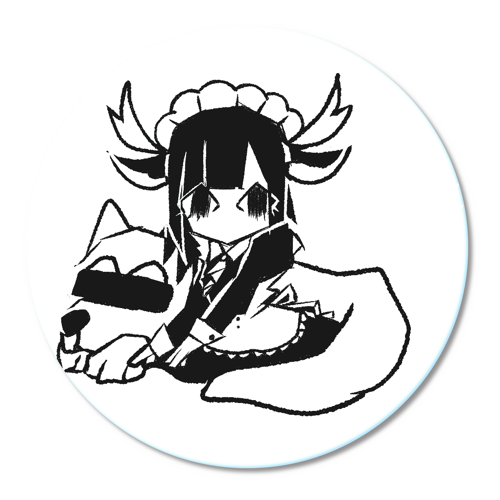 かえで作:プライヌバシーキーコースター【メイドバーBlanche Sabbath】