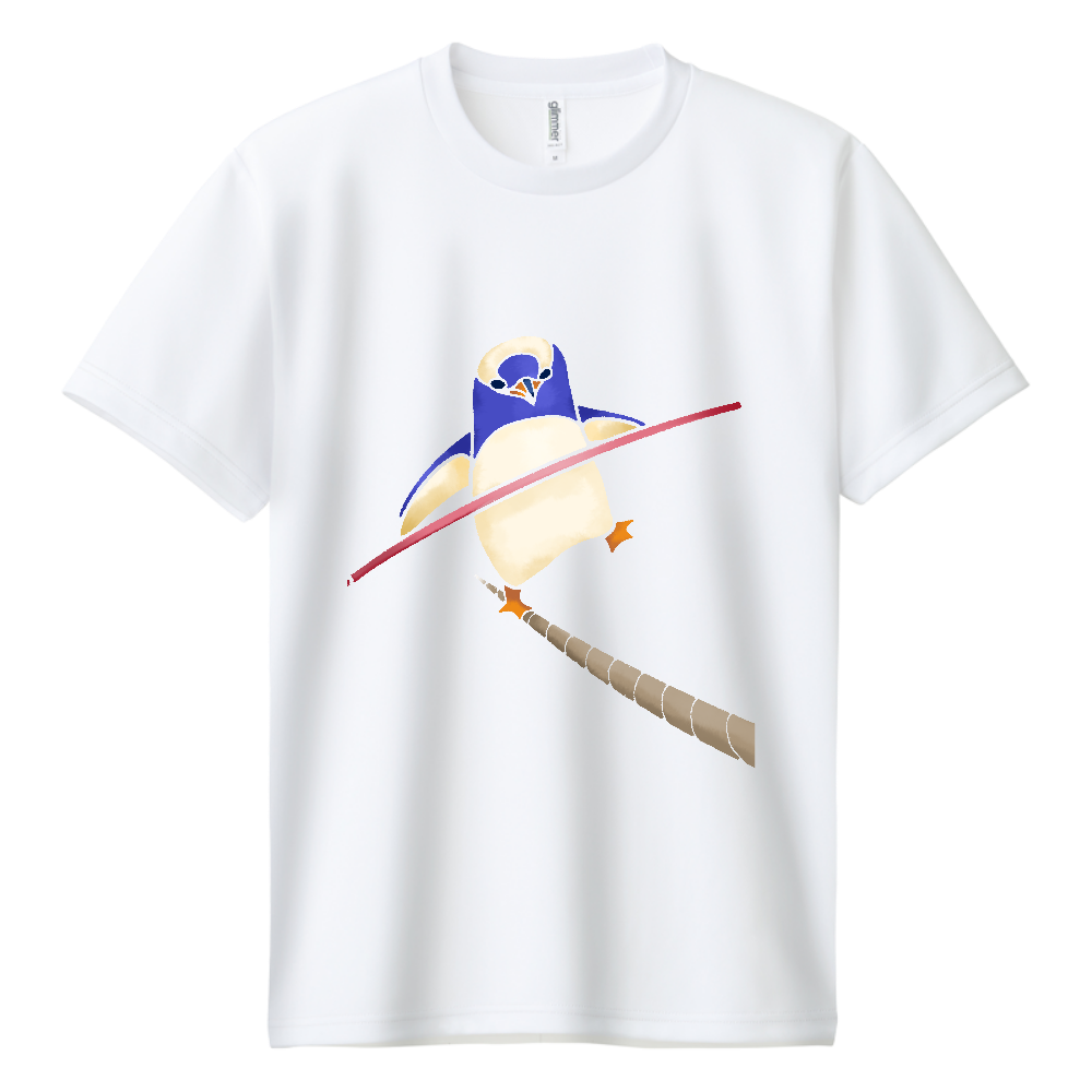 『綱渡りペンギン』Tシャツ