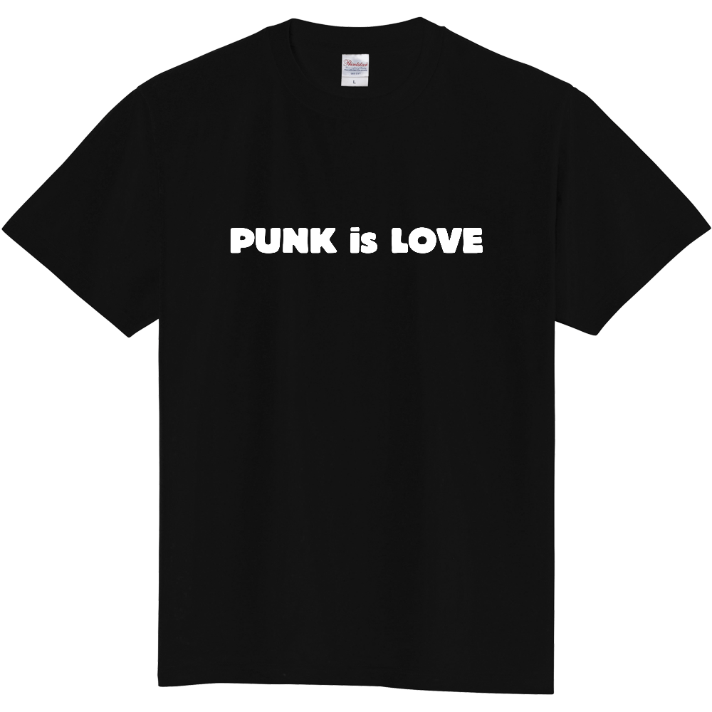 PUNK is LOVE   Tシャツ