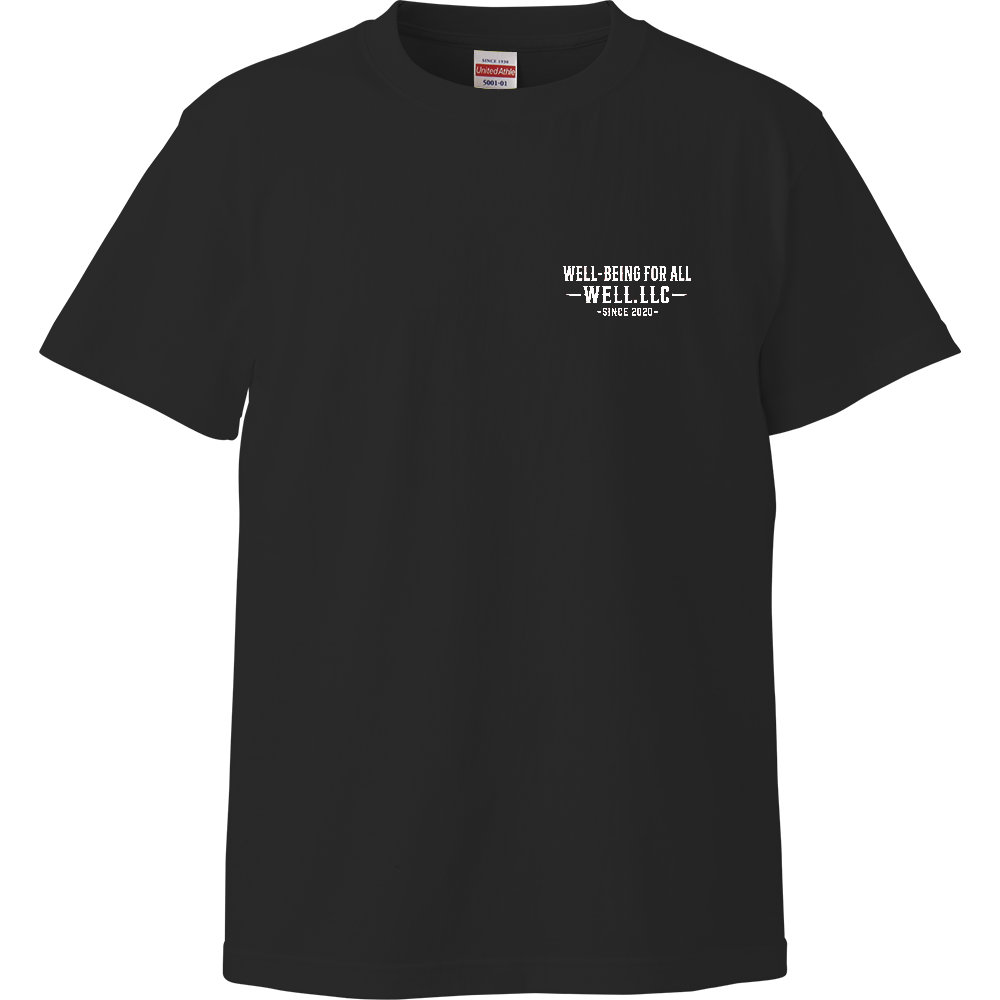wellテキストロゴ×昼呑み部Tシャツ