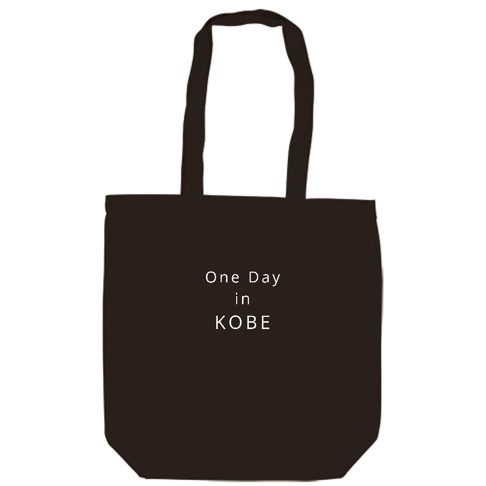 One Day in KOBE トートバッグ(黒)