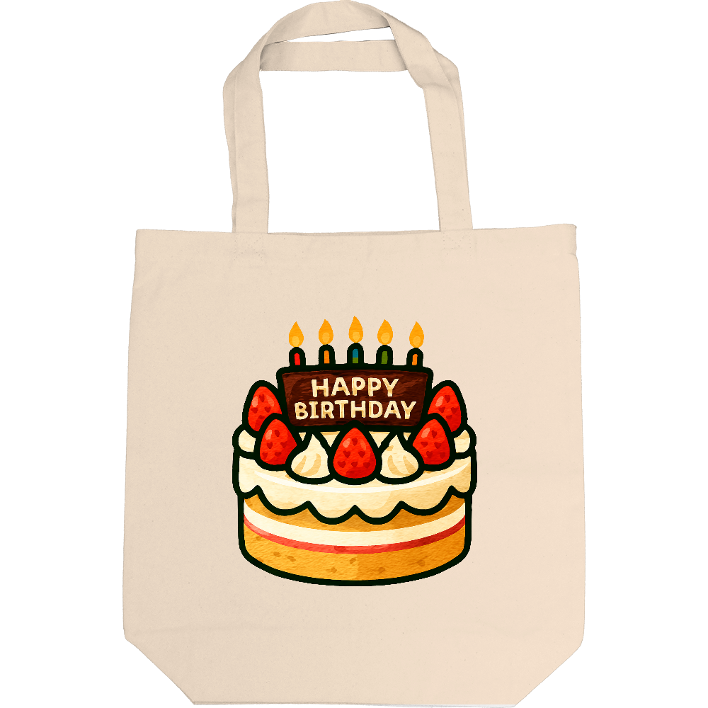 誕生日トートバック