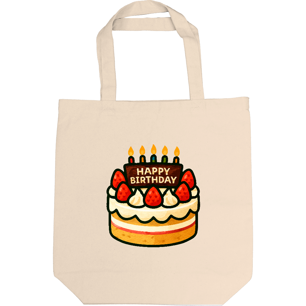 誕生日トートバック