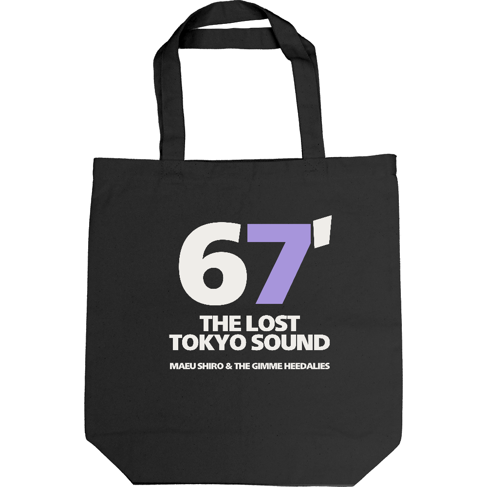 67’ THE LOST TOKYO SOUND キャンバストート 黒