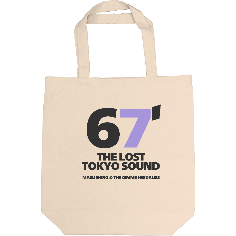 67’ THE LOST TOKYO SOUND キャンバストート ナチュラル