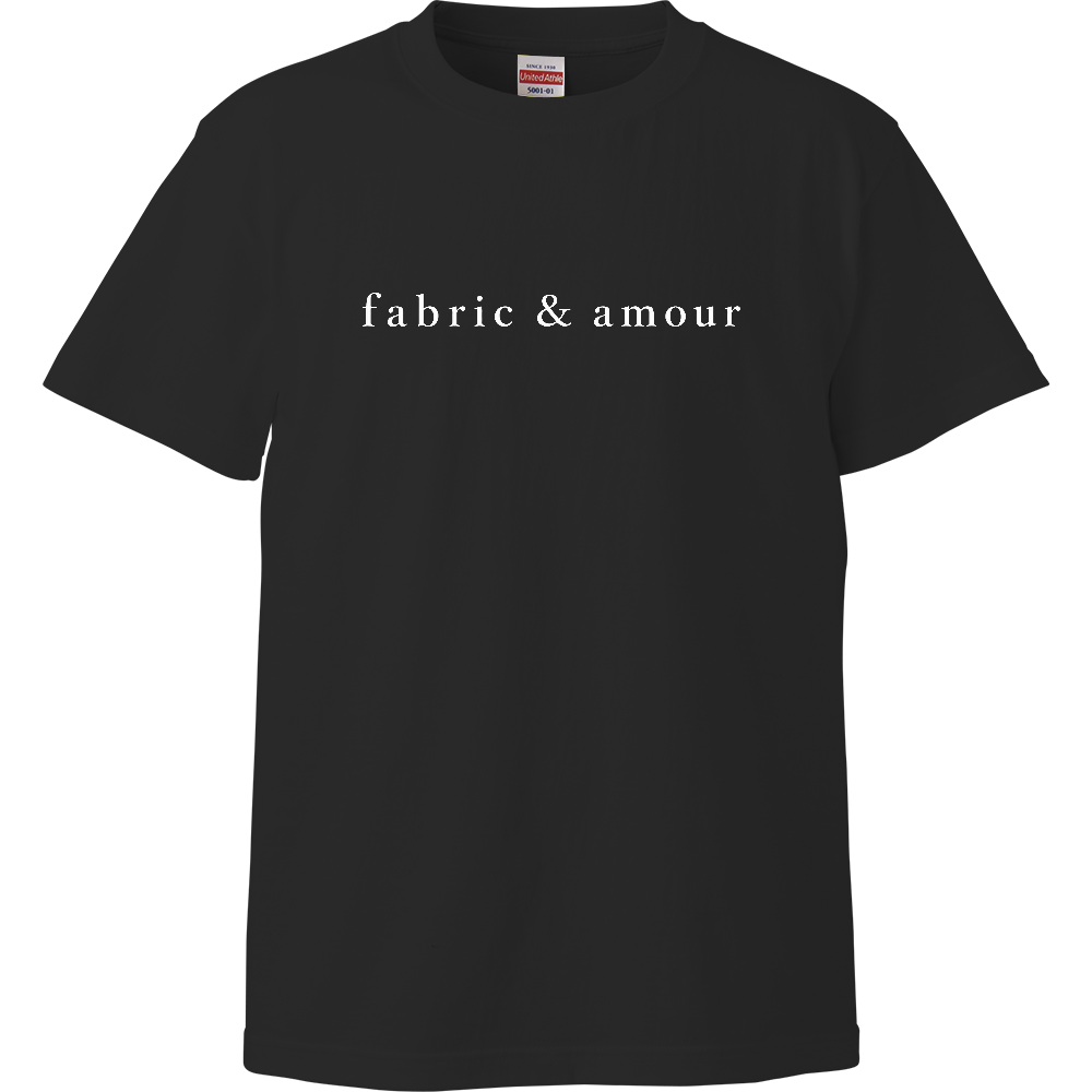 fabric & amour(ロゴタイプ白)