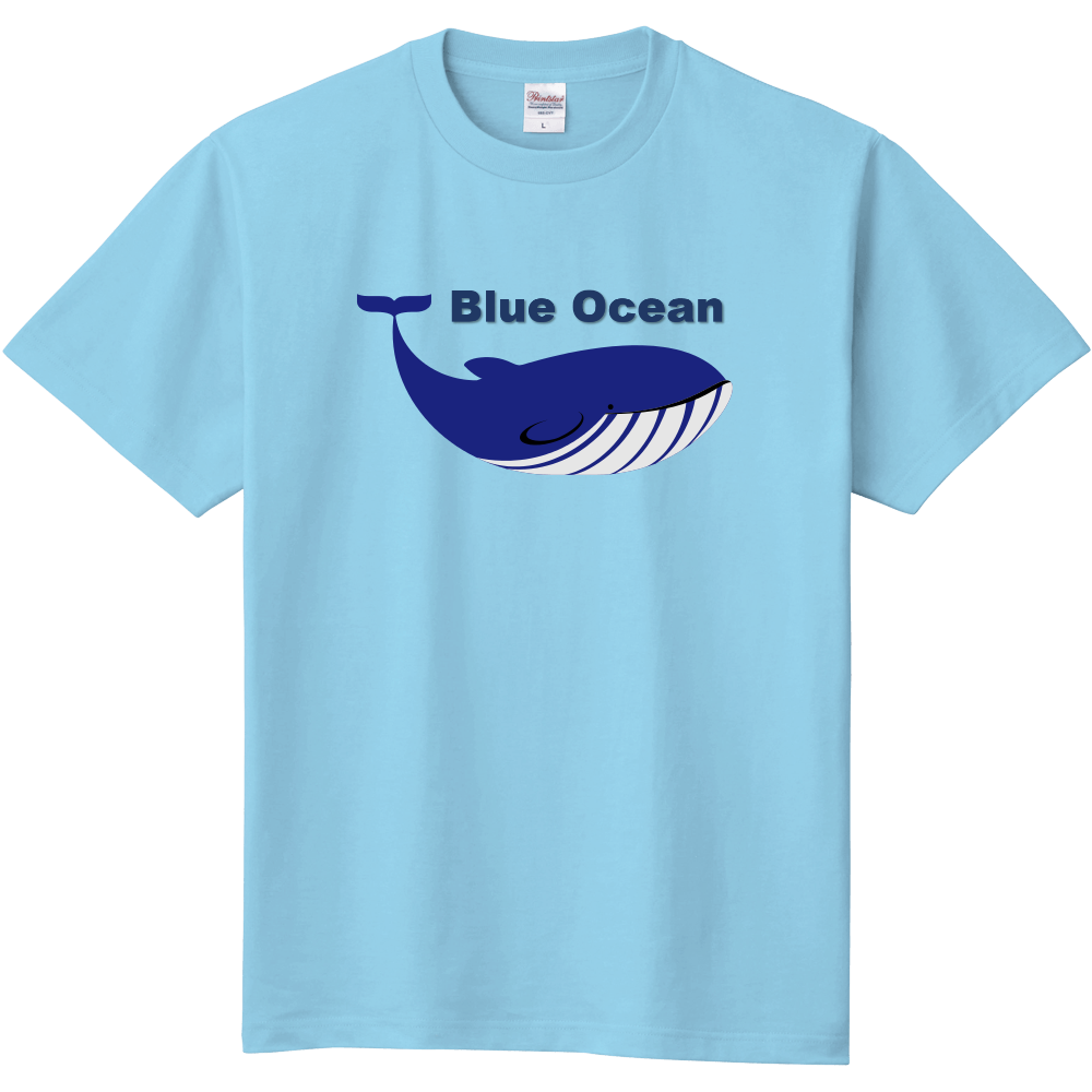 Blue Ocean(ブルー・オーシャン) 定番Tシャツ・ライトブルー