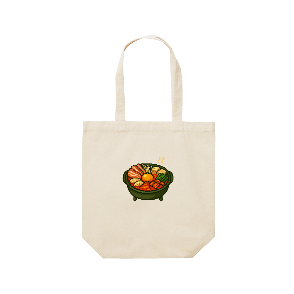 キムチ鍋がトートバック