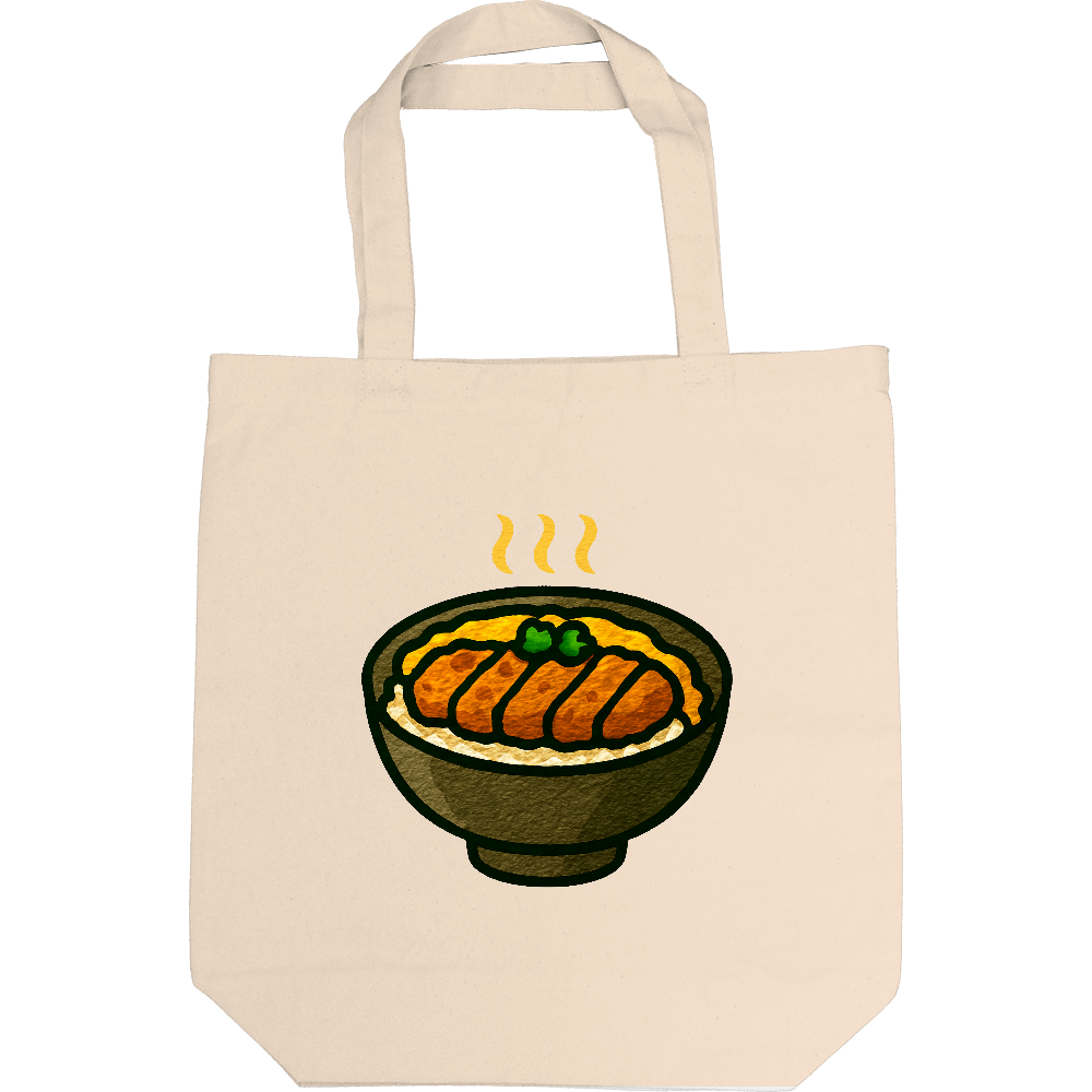 かつ丼のトートバック