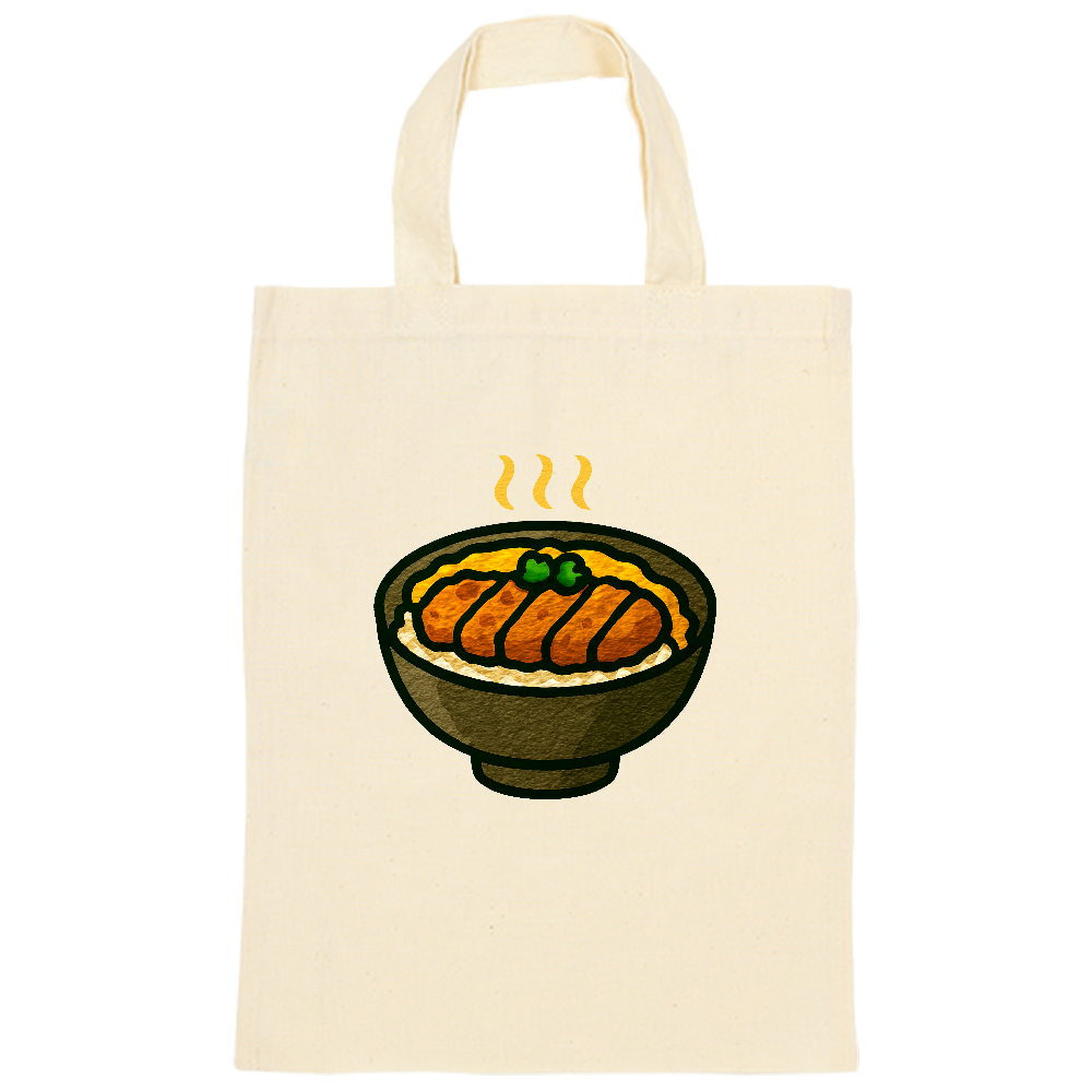 かつ丼のトートバック