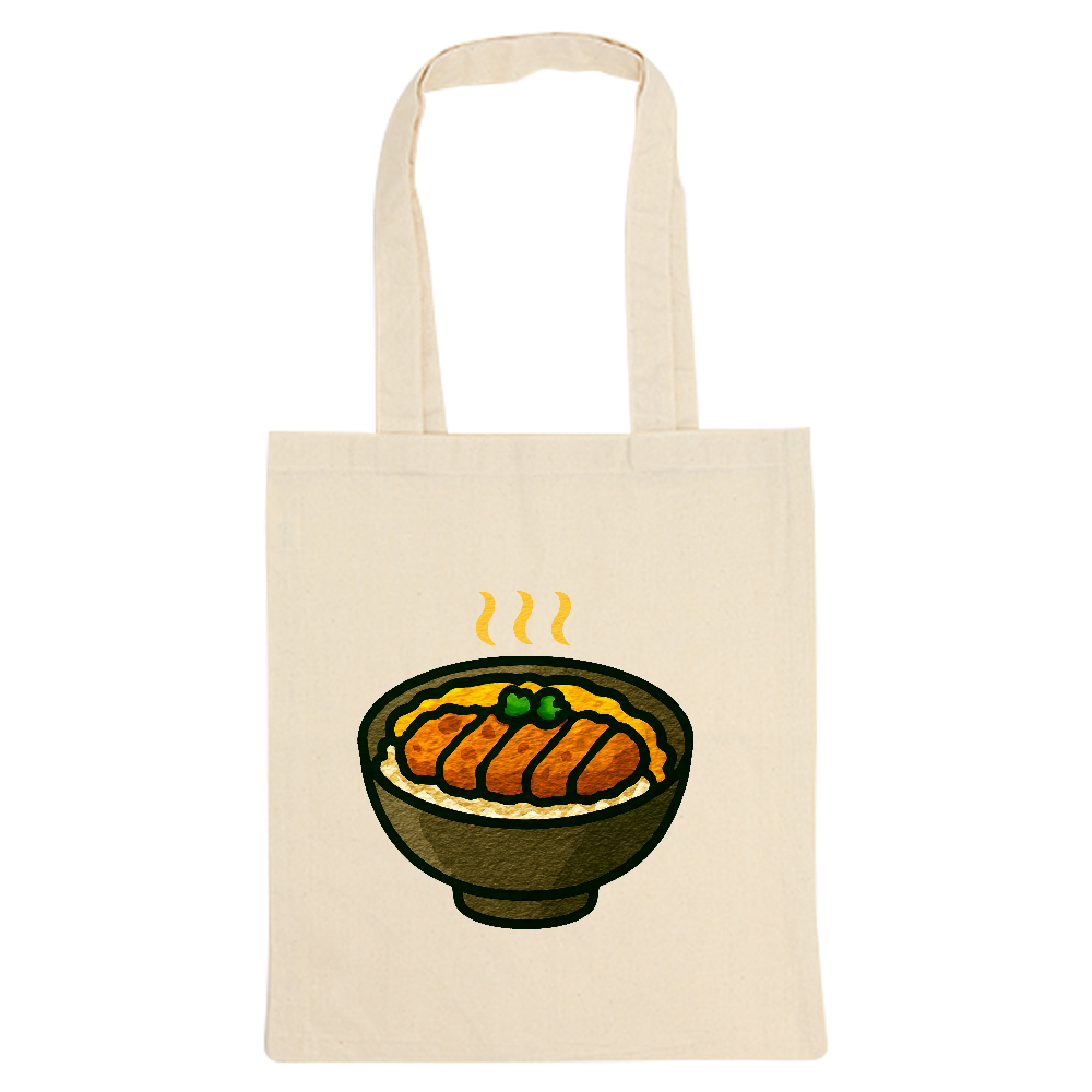かつ丼のトートバック