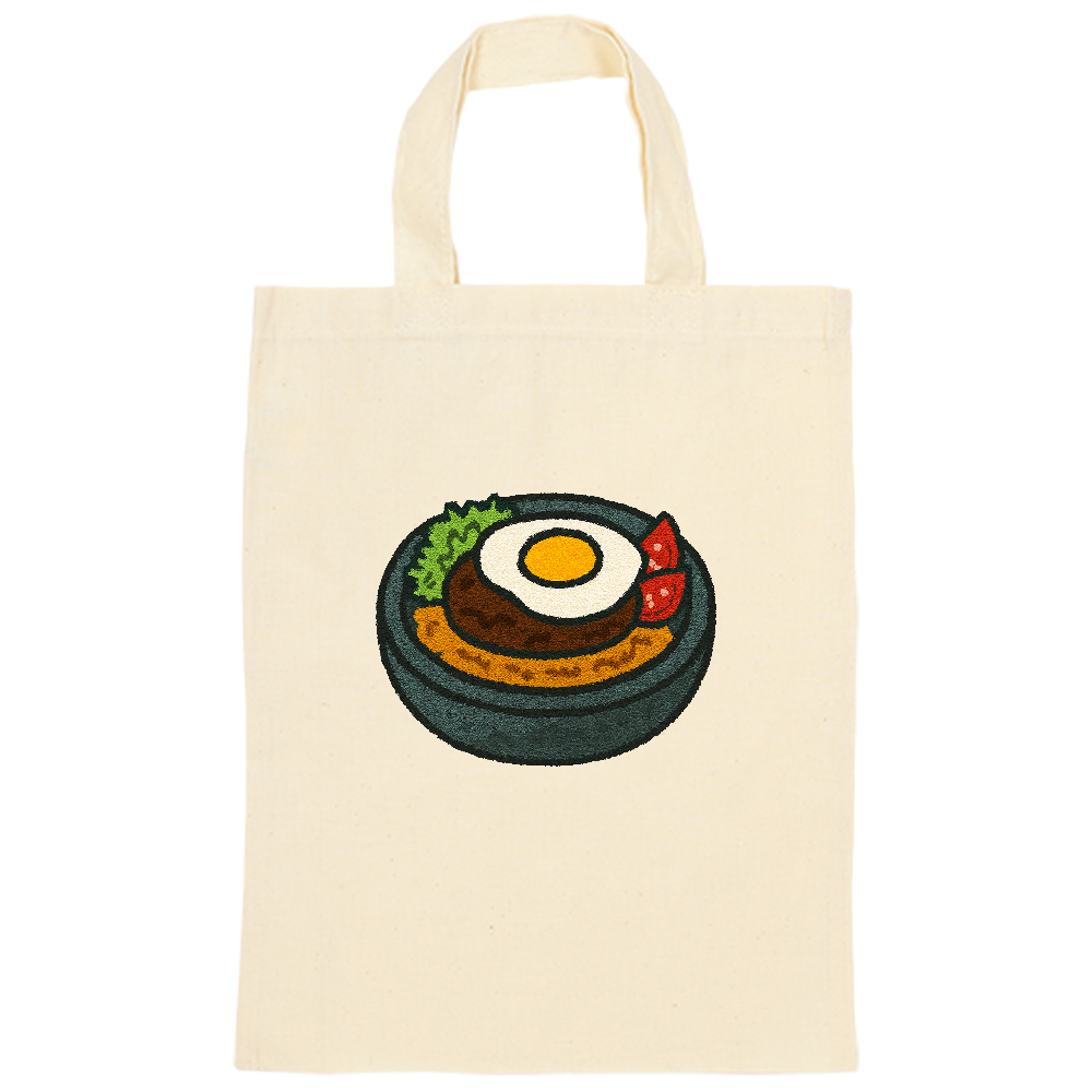 石焼ロコモコもトートバック