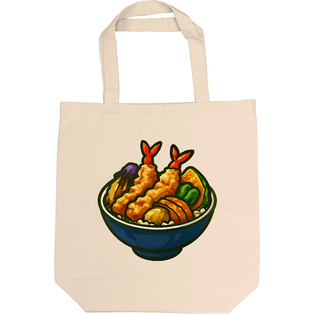 天丼でトートバック