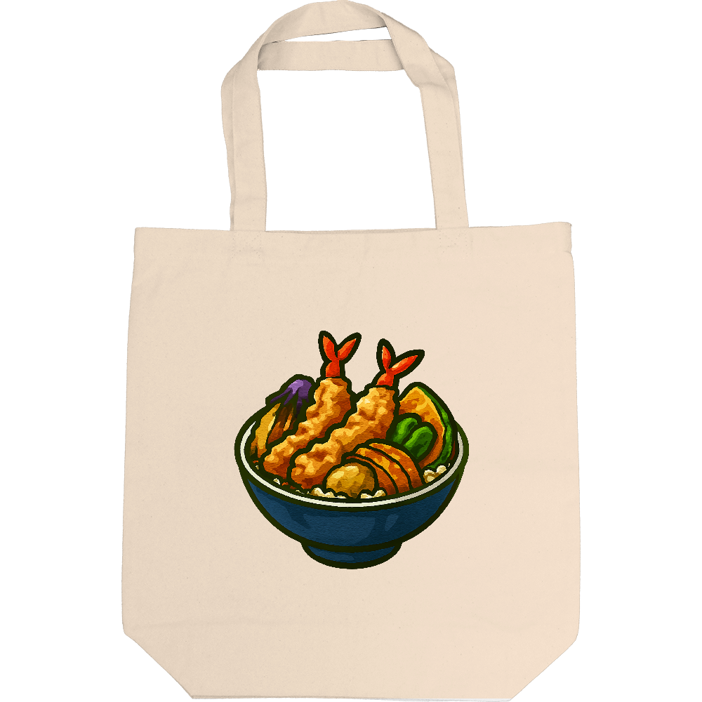 天丼でトートバック