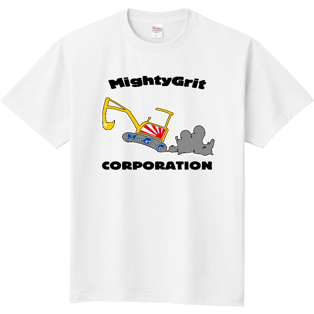MGコーポレーション Tシャツ/黒文字