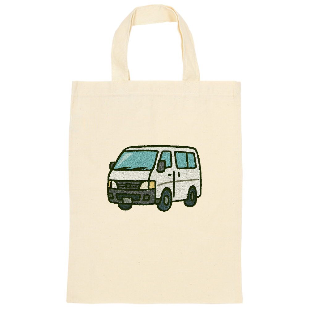 貨物自動車でトートバック