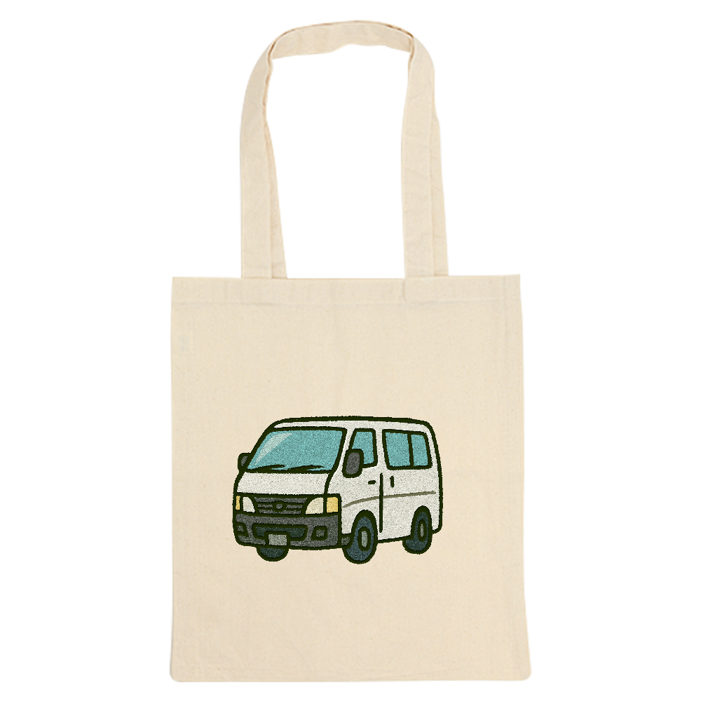貨物自動車でトートバック