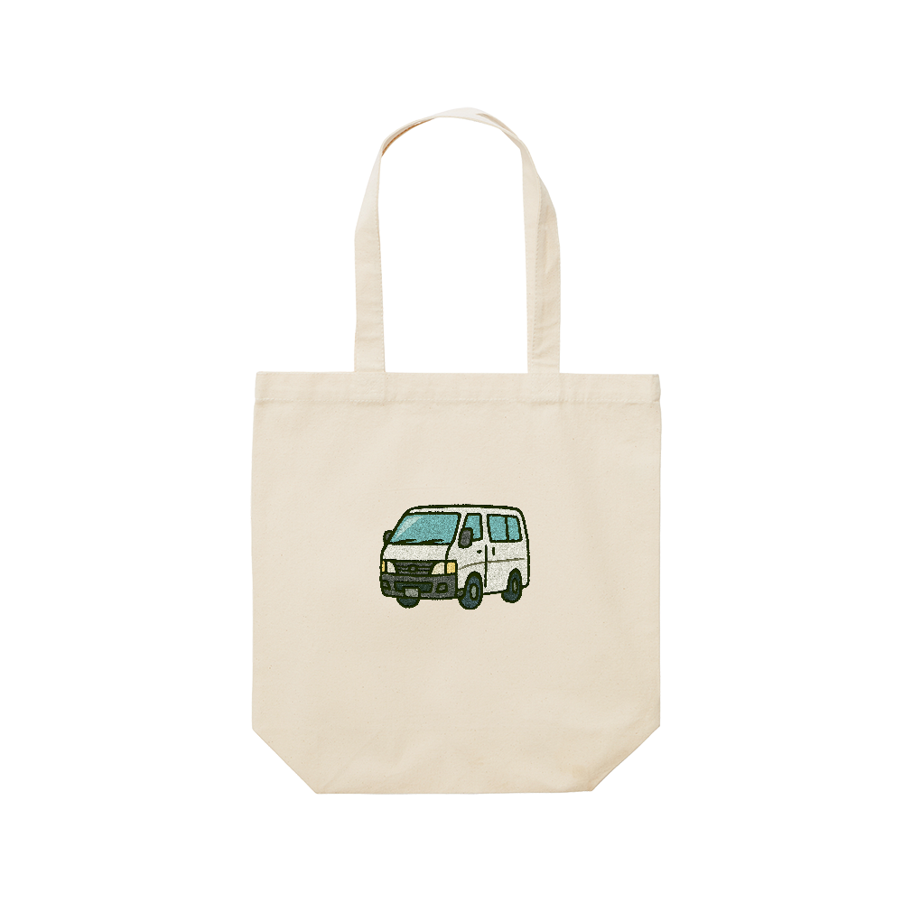 貨物自動車でトートバック