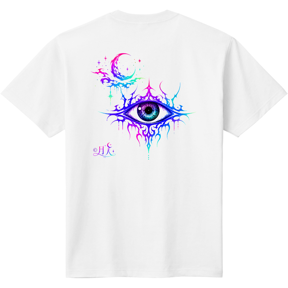 月視線 -Lunar Gaze- ネオンミスティックアイTシャツ