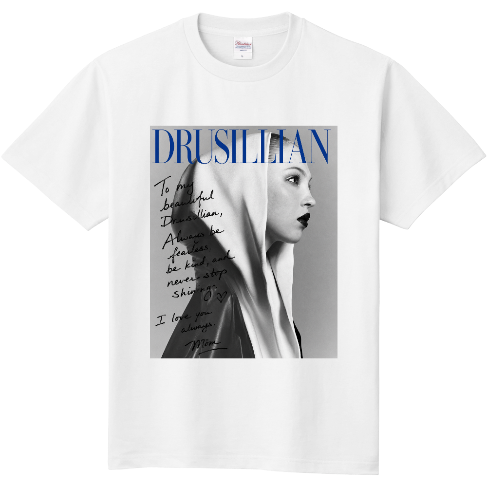 DRUSILLIAN 白ロゴ　PHTO123