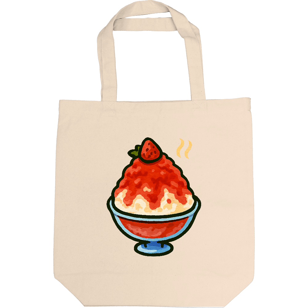 かき氷のトートバック
