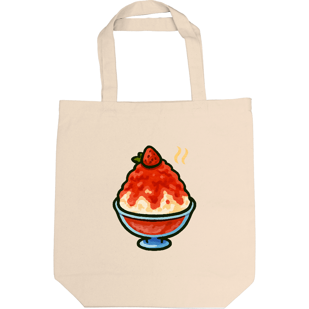 かき氷のトートバック