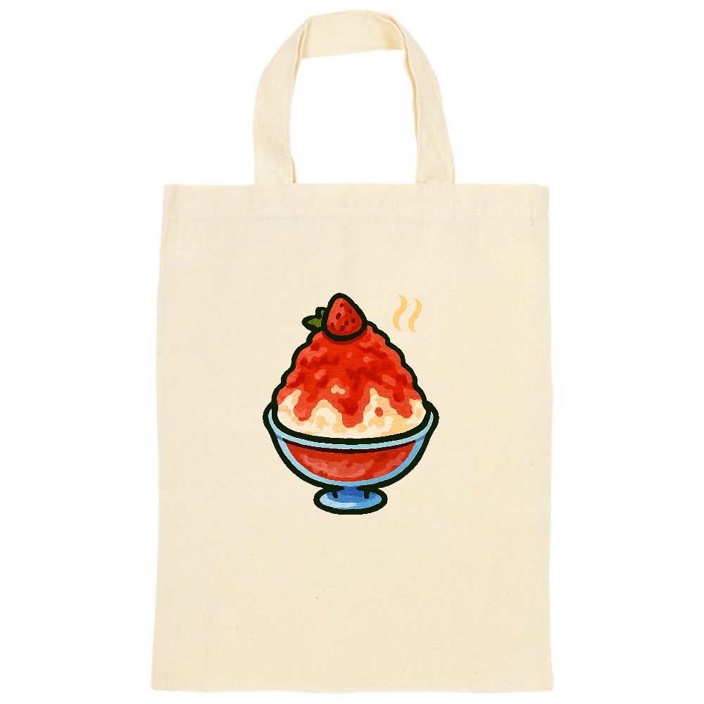 かき氷のトートバック