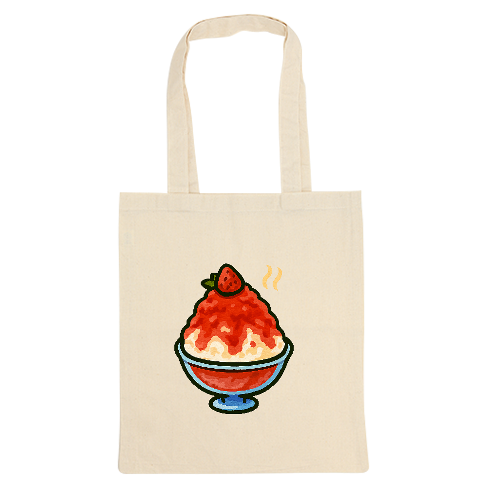 かき氷のトートバック