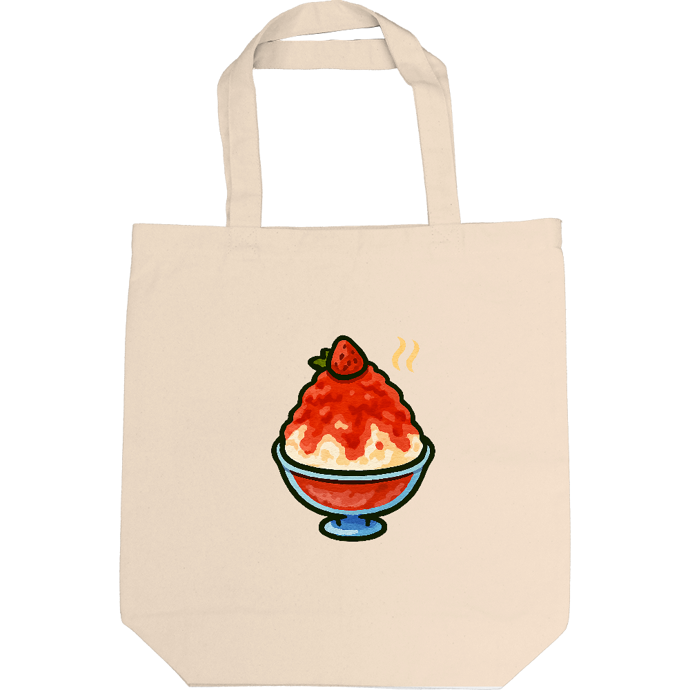 かき氷のトートバック