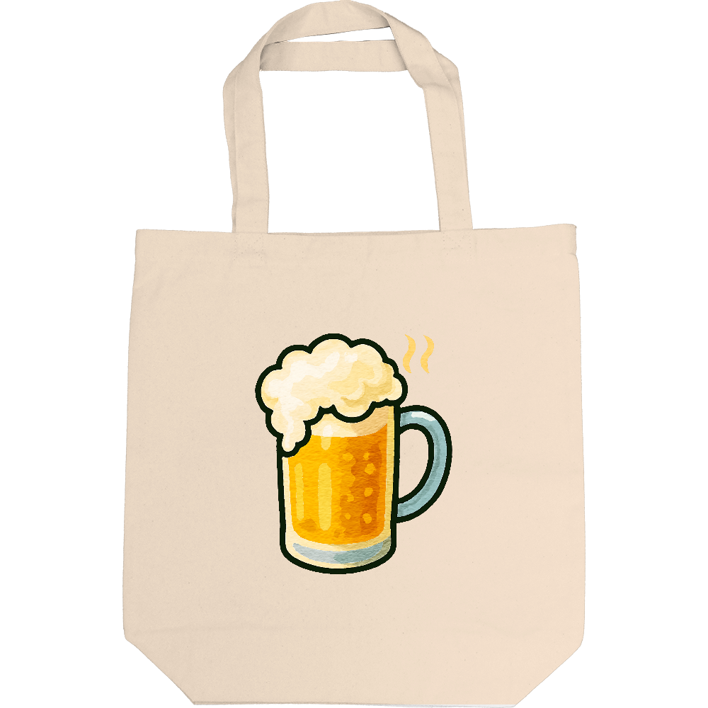 生ビールをトートバック
