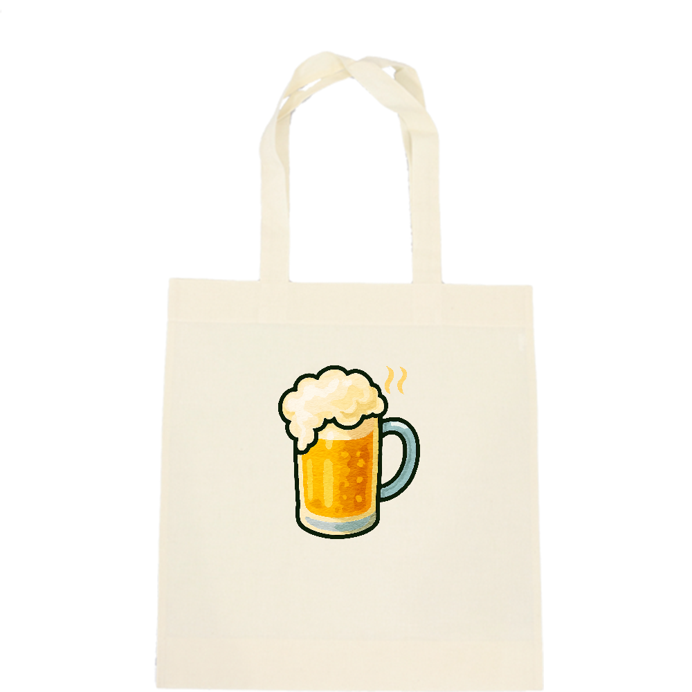 生ビールをトートバック