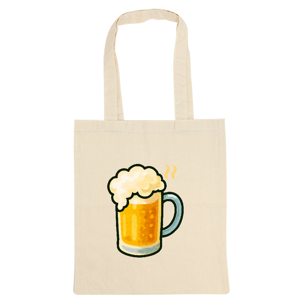 生ビールをトートバック