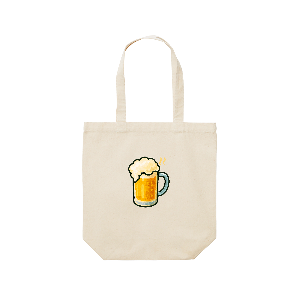 生ビールをトートバック