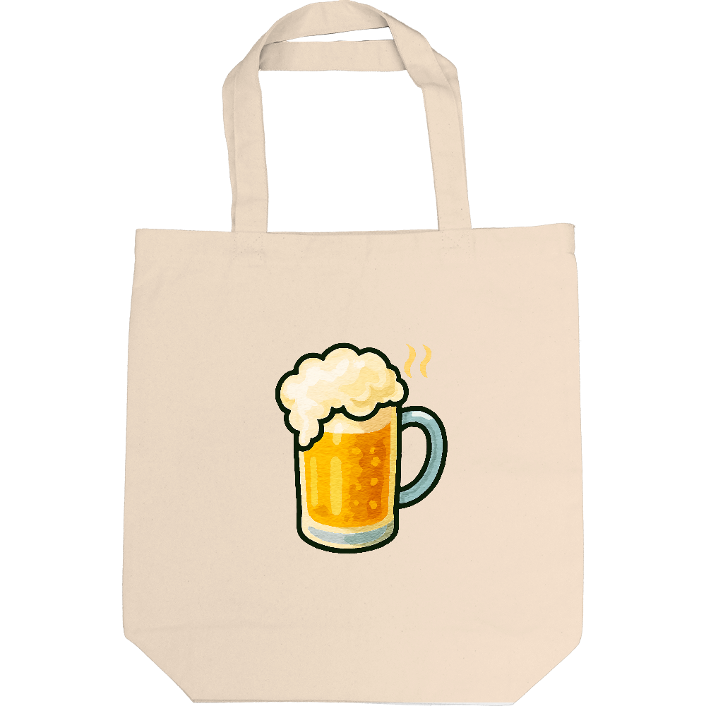 生ビールをトートバック
