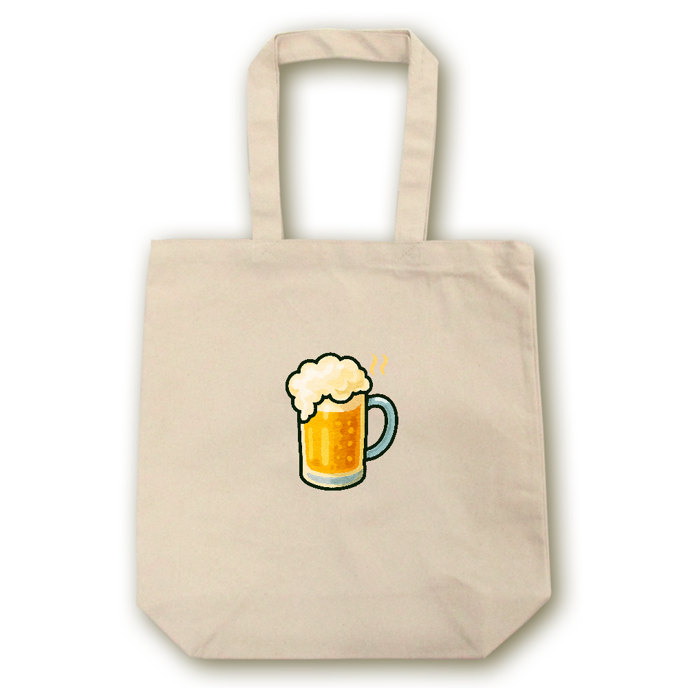 生ビールをトートバック