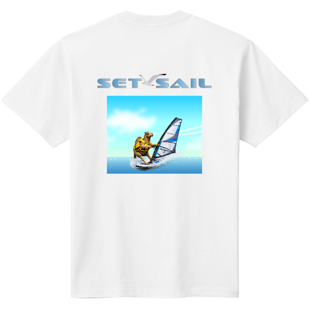 ウィンドサーフィンＴシャツ＜ノーマル・背面＞