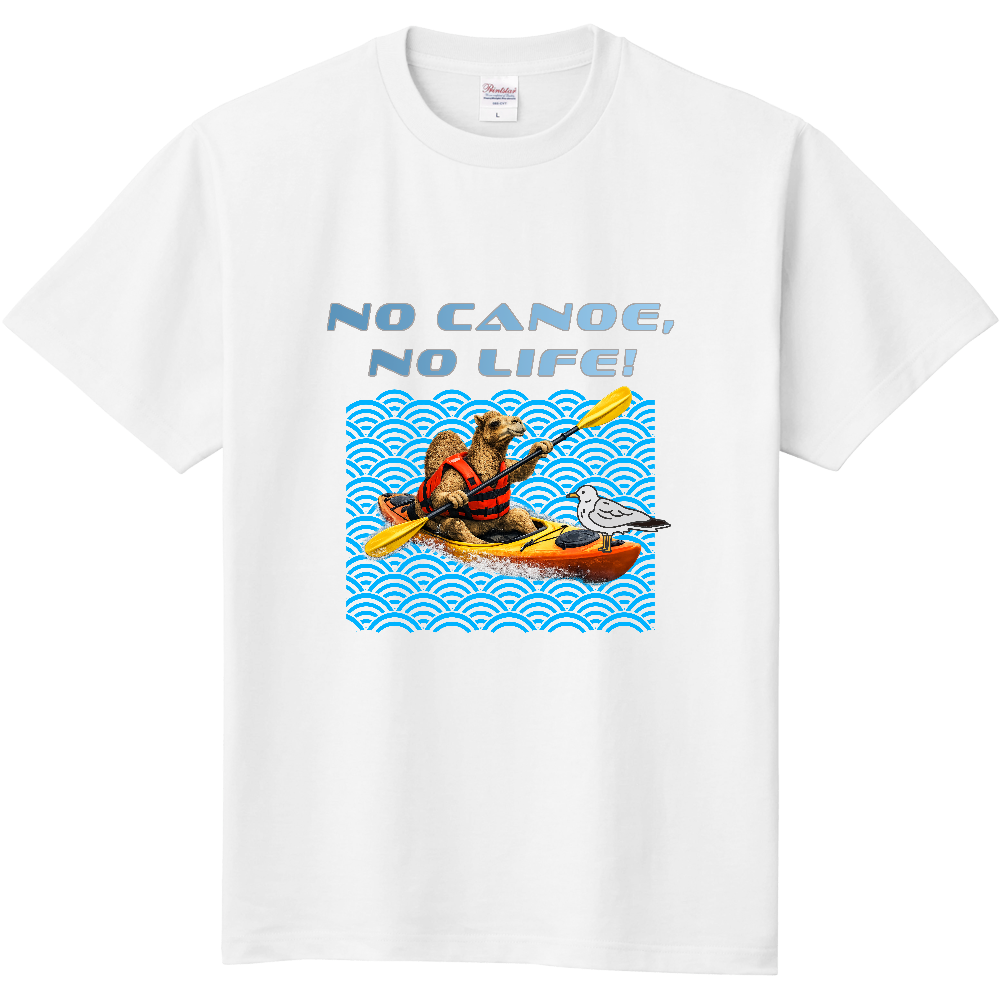 カヌーTシャツ<ノーマル・前面>