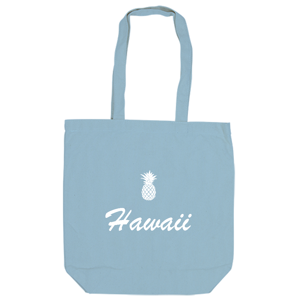 Hawaii pineapple Tote - Blue