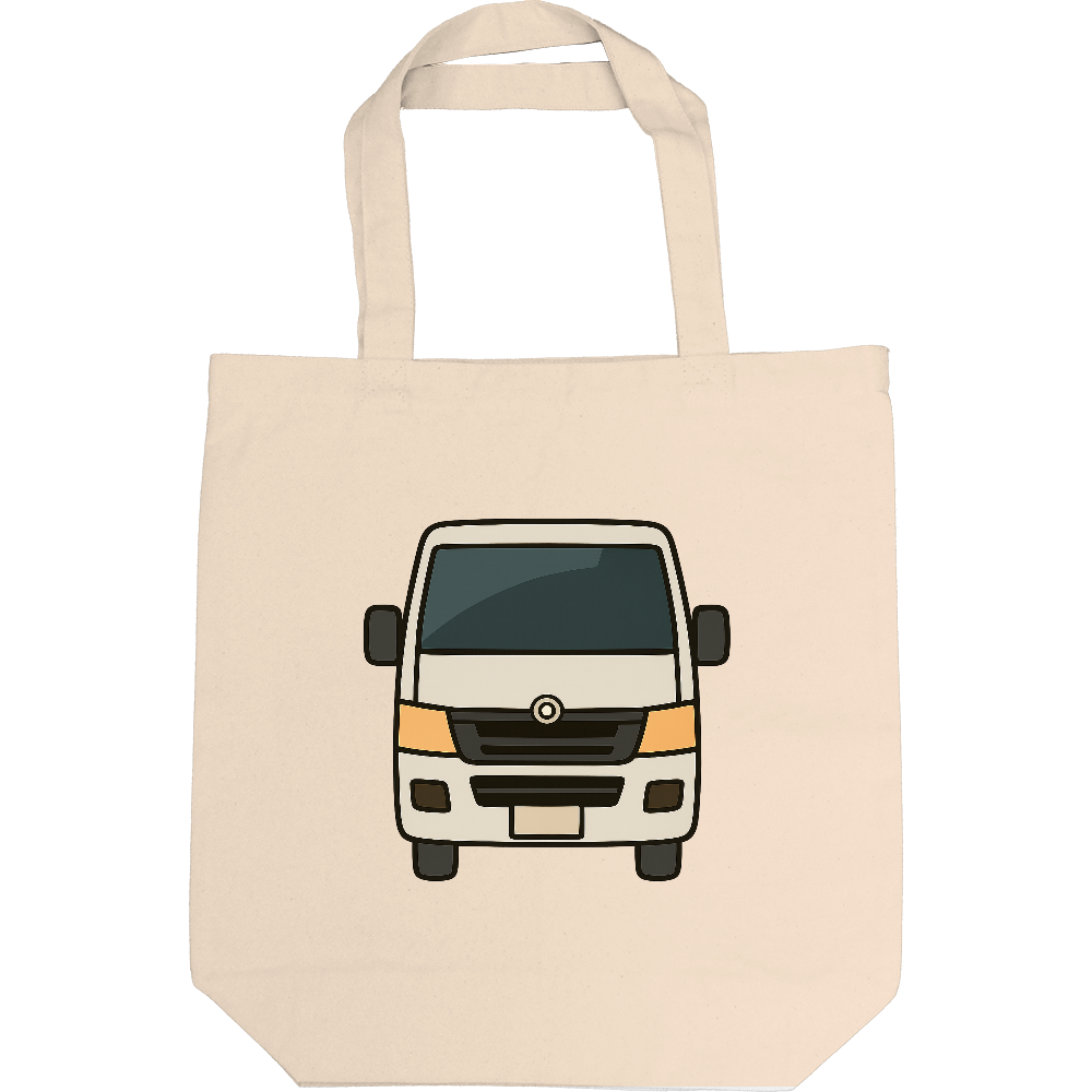 車にトートバック