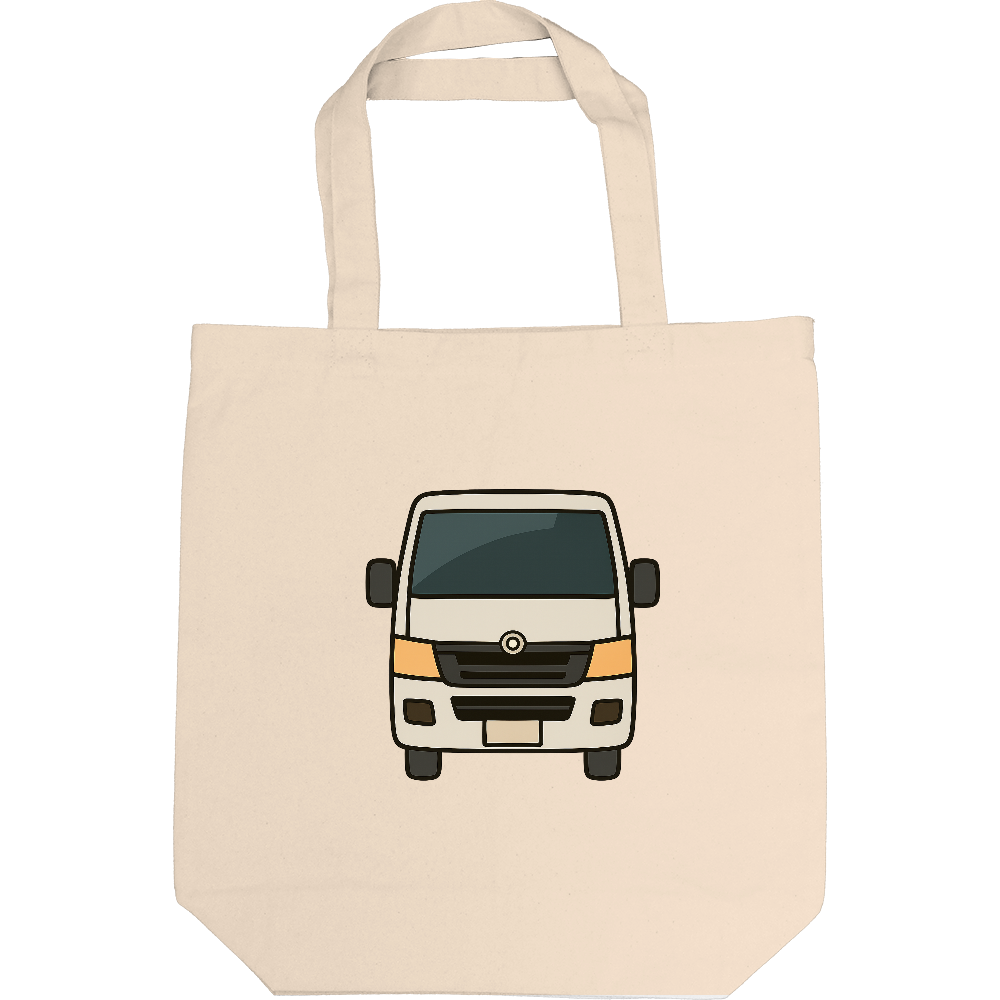 車にトートバック