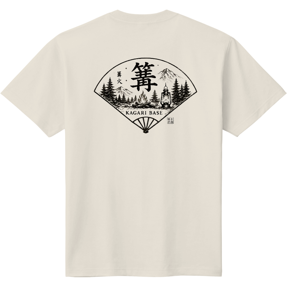 KAGARI JAPAN W-008 — 人気3位の和柄Tシャツ