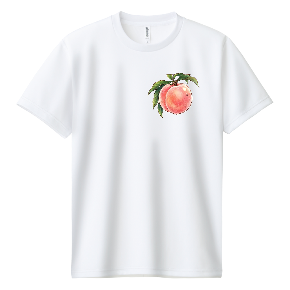 桃ドライTシャツ