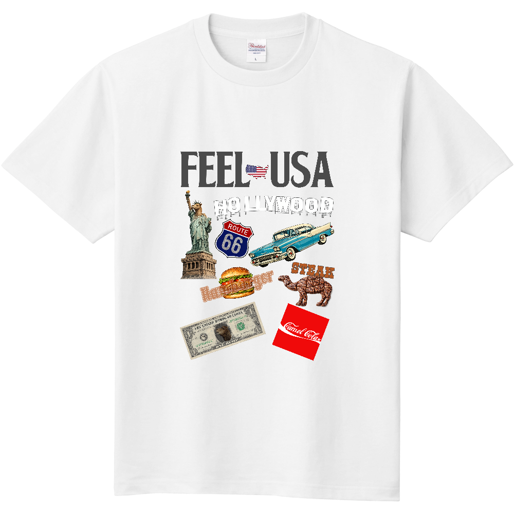 アメリカTシャツ<ノーマル・前面>