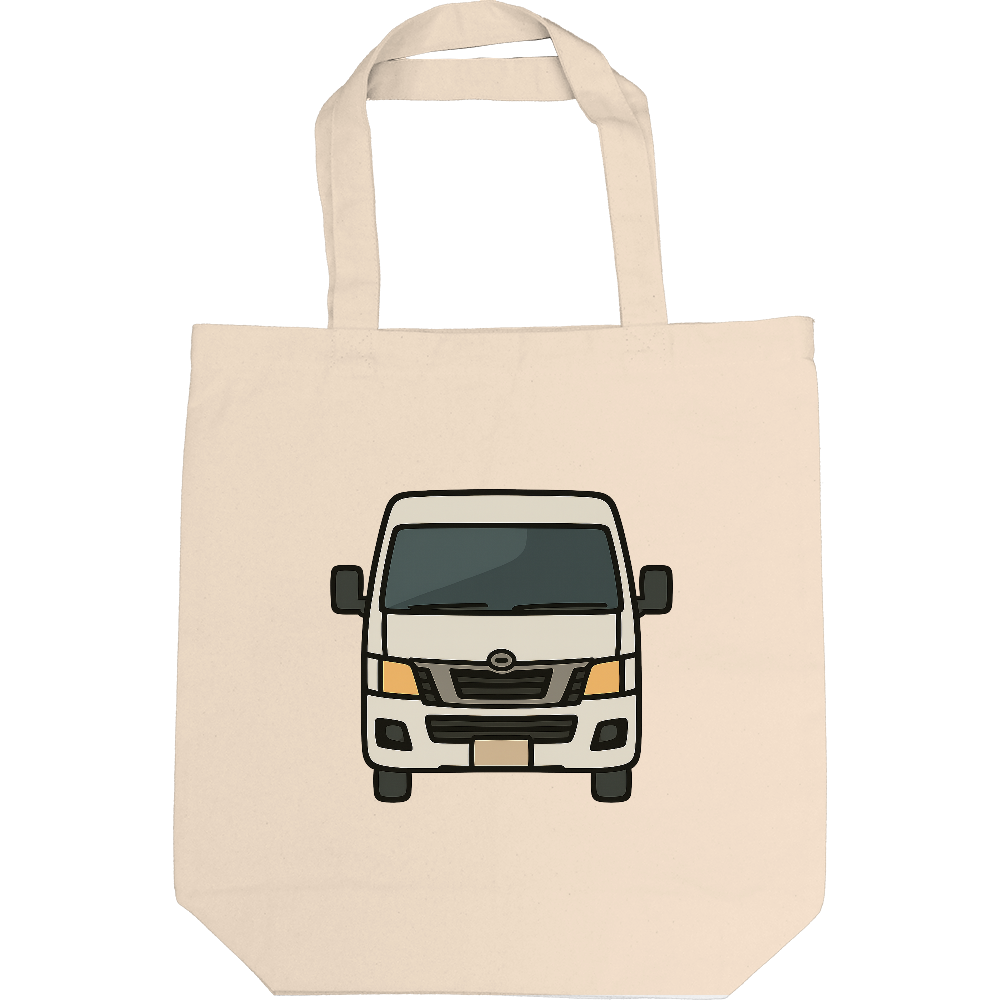 車にトートバック