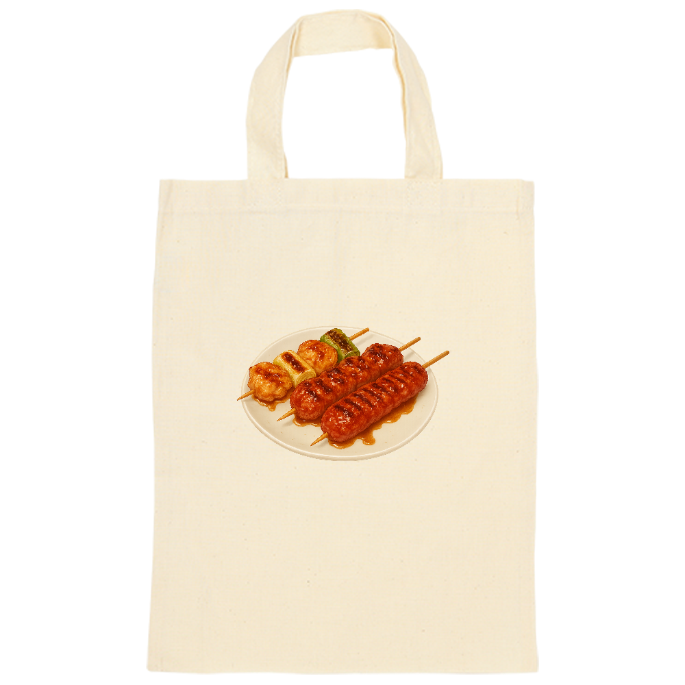 串焼きのトートバック