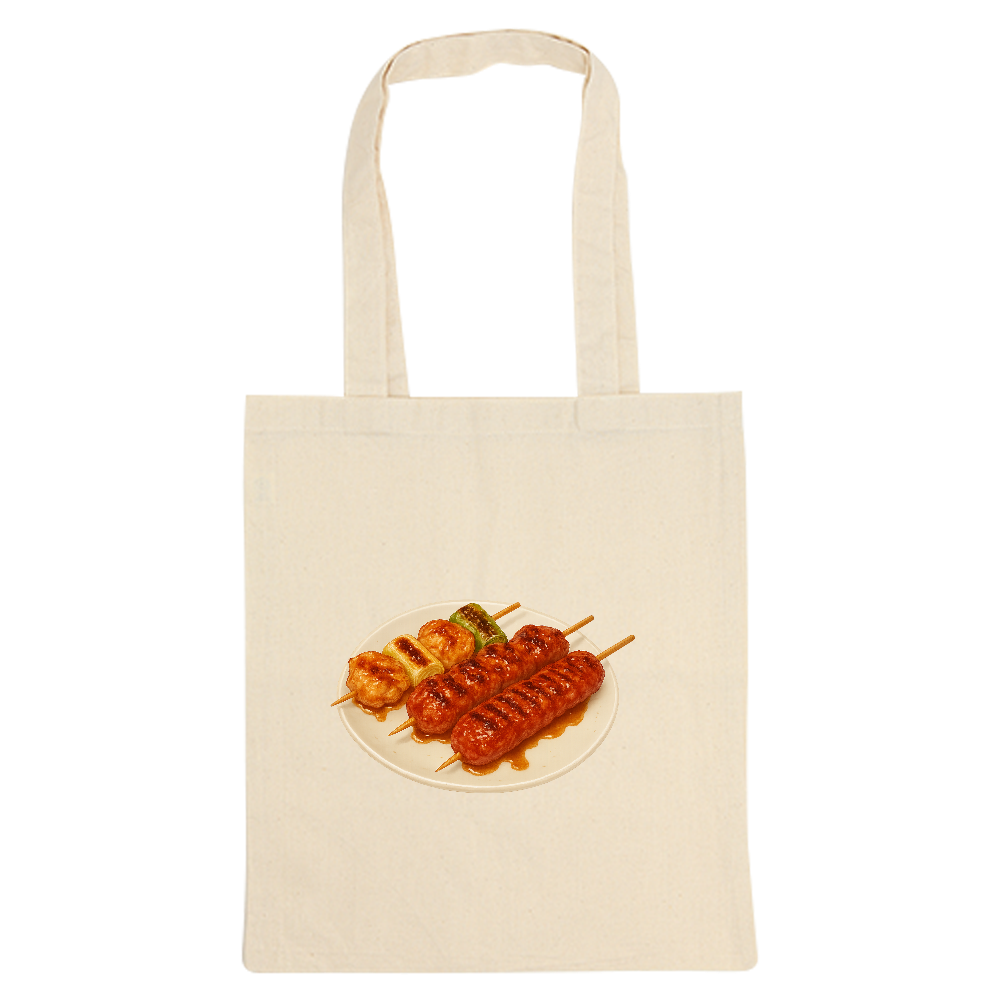 串焼きのトートバック