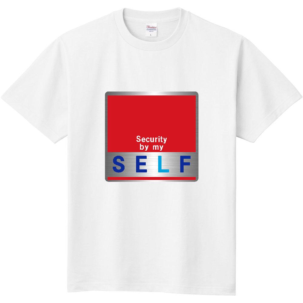 セコム風Ｔシャツ＜ステッカー・前面＞